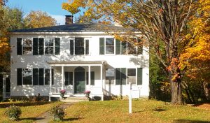 Prentiss Smith & Copmany's Brattleboro, Vermont office in autumn